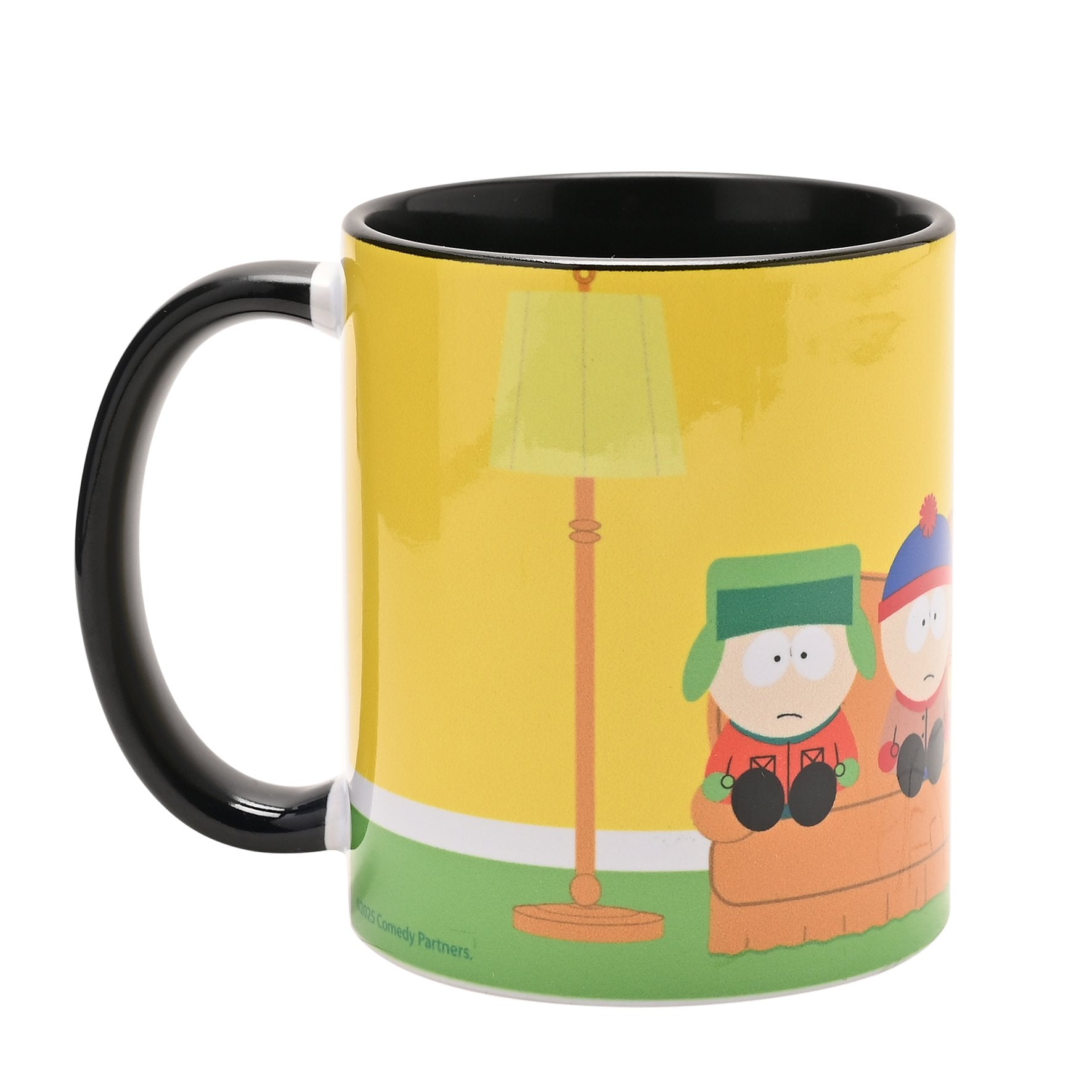 SOUTH PARK - Watching TV - Inner Colored Mug - 11oz