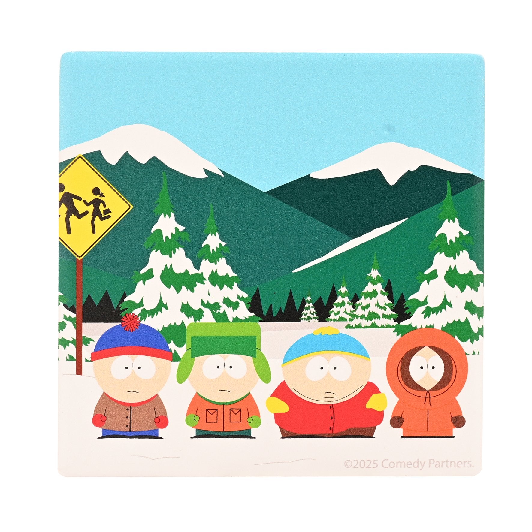 SOUTH PARK - Forest - Ceramic Square Coaster