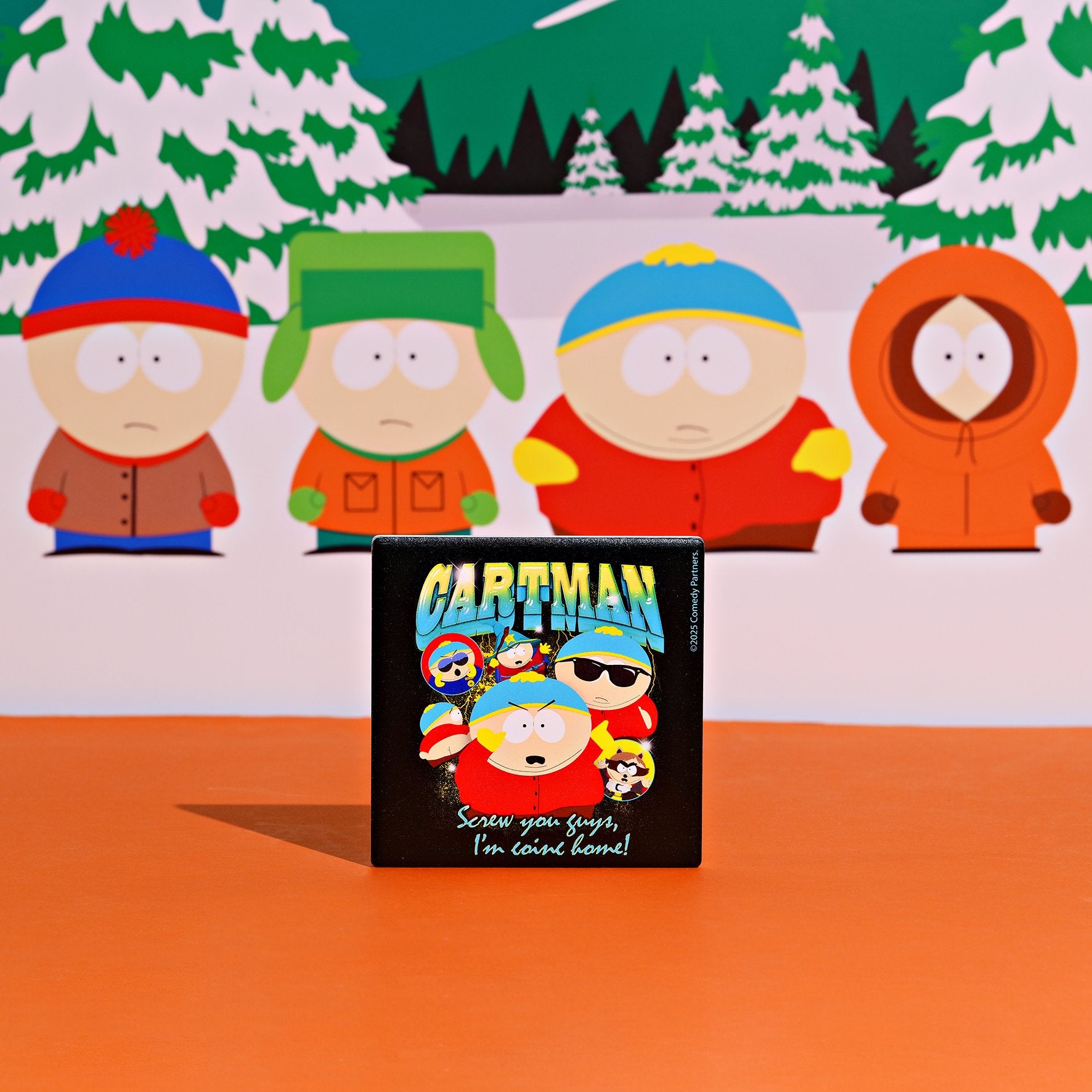 SOUTH PARK - Cartman - Ceramic Square Coaster