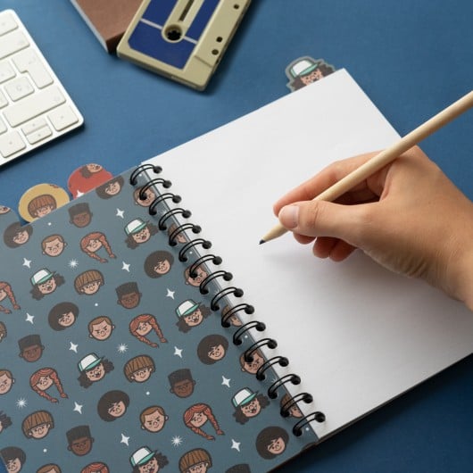 STRANGER THINGS - Notebook + Dividers - Size A5