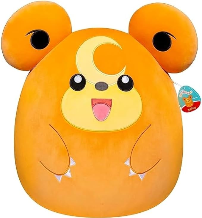 POKEMON - Teddiursa - Medium Squishmallows Plush 10 Inch