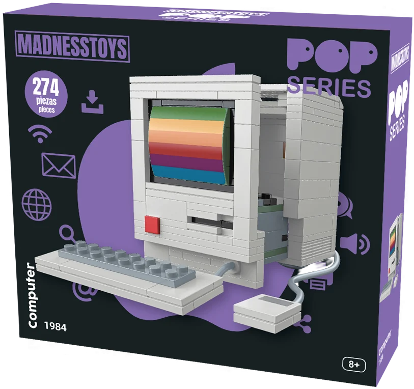 POP SERIES - Construction Kit - 1984 Computer - 274pc