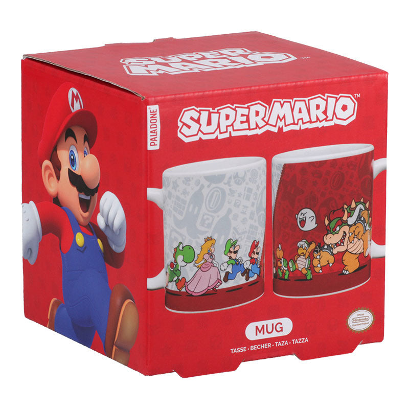 SUPER MARIO - Team - Heat Change Mug 11oz