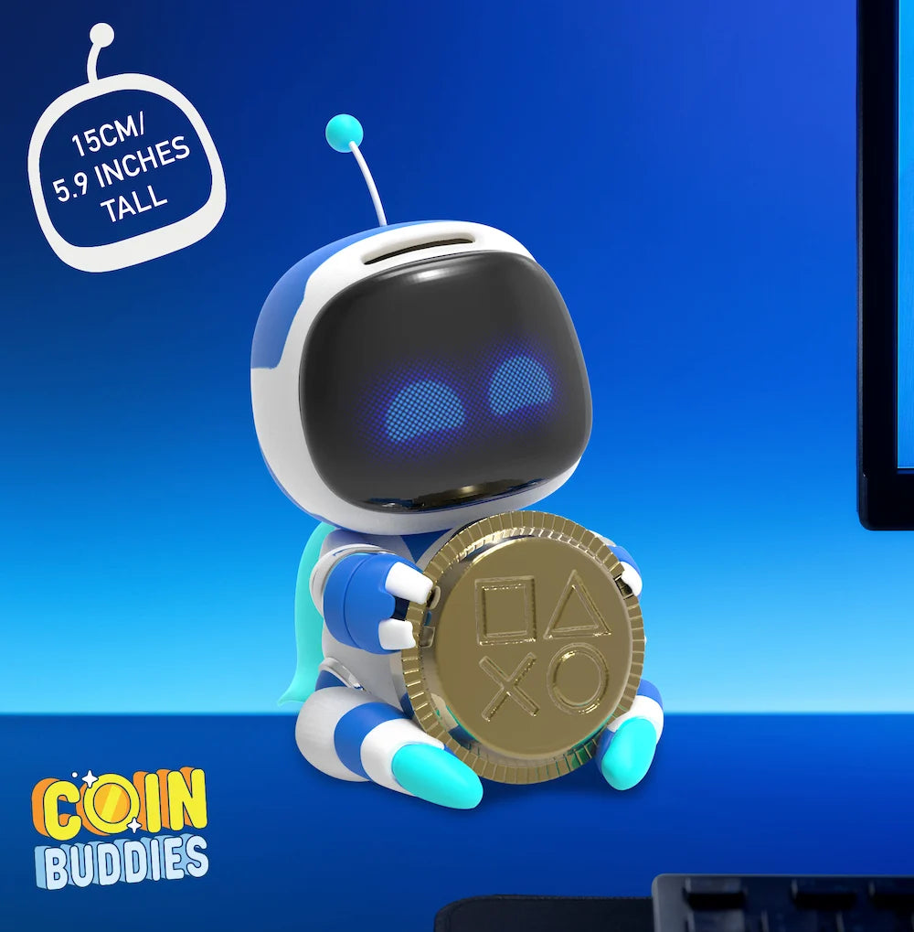 ASTRO BOT - Shaped Money Box with Sound 'Coin Buddies'