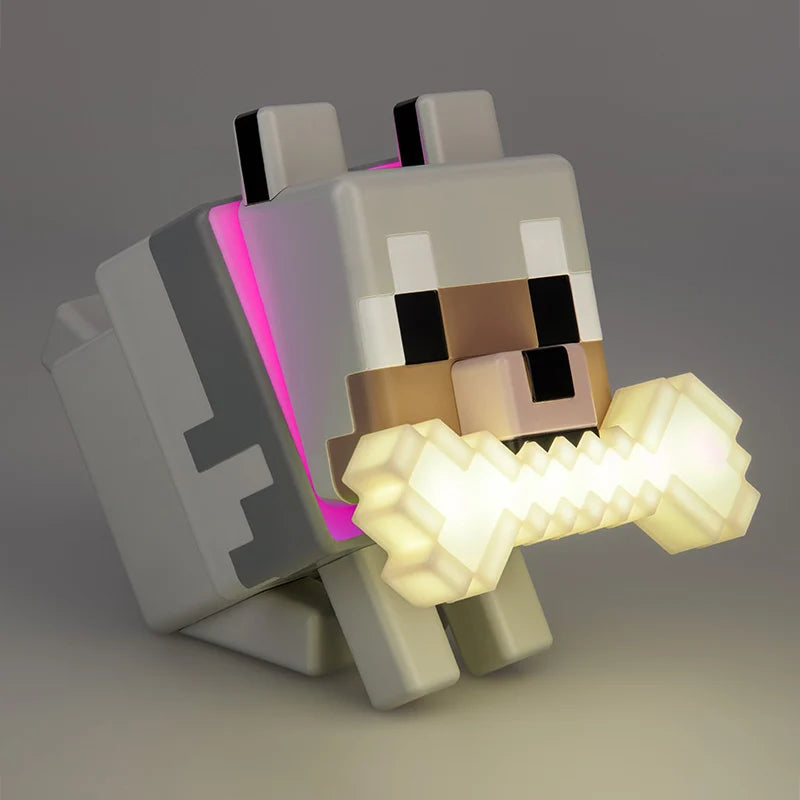 MINECRAFT - Wolf - GloBuddies Light 5,6inch