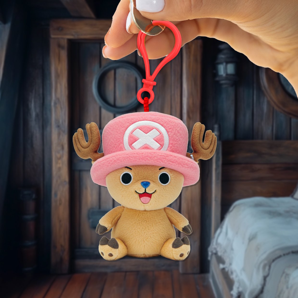 ONE PIECE NETFLIX - Chopper - Plush Keychain