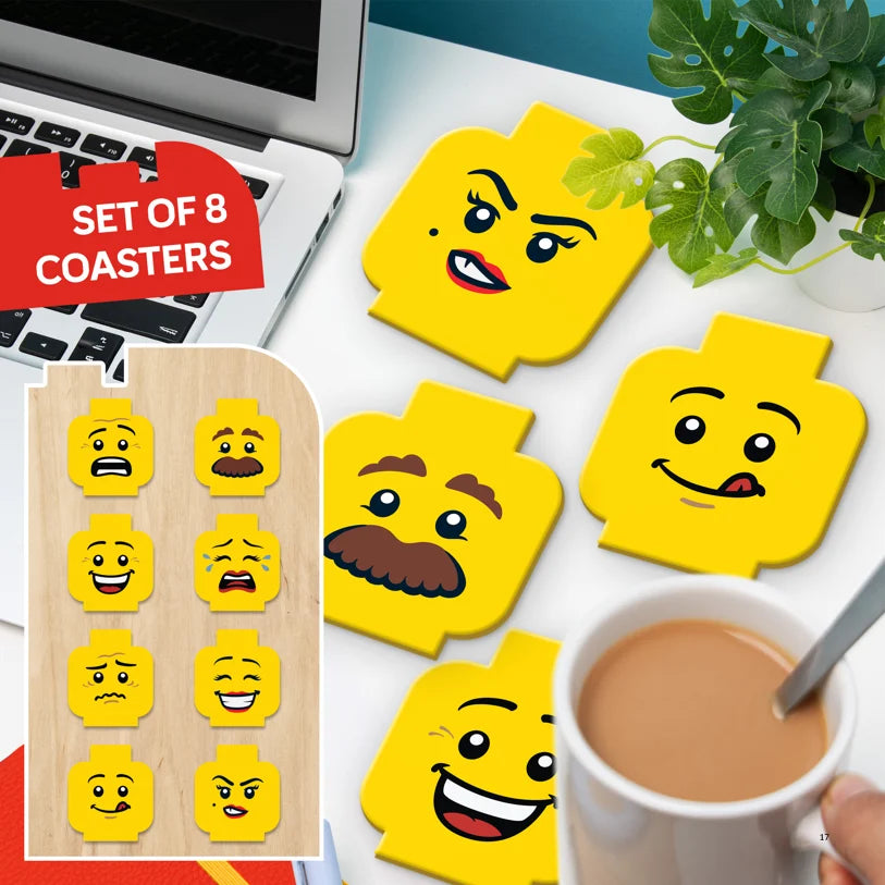 LEGO - Set of 8 Card Coasters