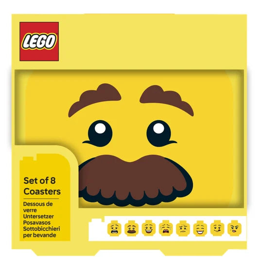 LEGO - Set of 8 Card Coasters