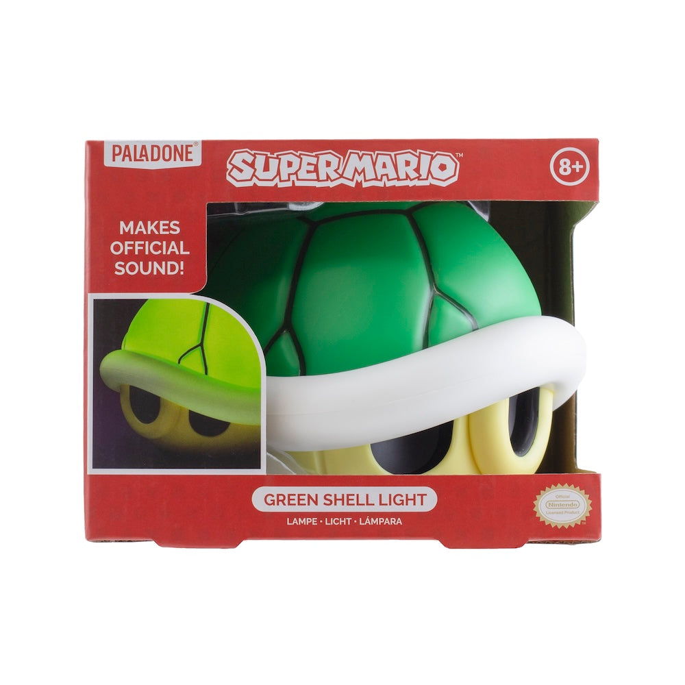 SUPER MARIO - Green Shell - Décorative Light with Sound 15cm