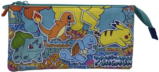 POKEMON - Urban Colors - Triple Pencil Case