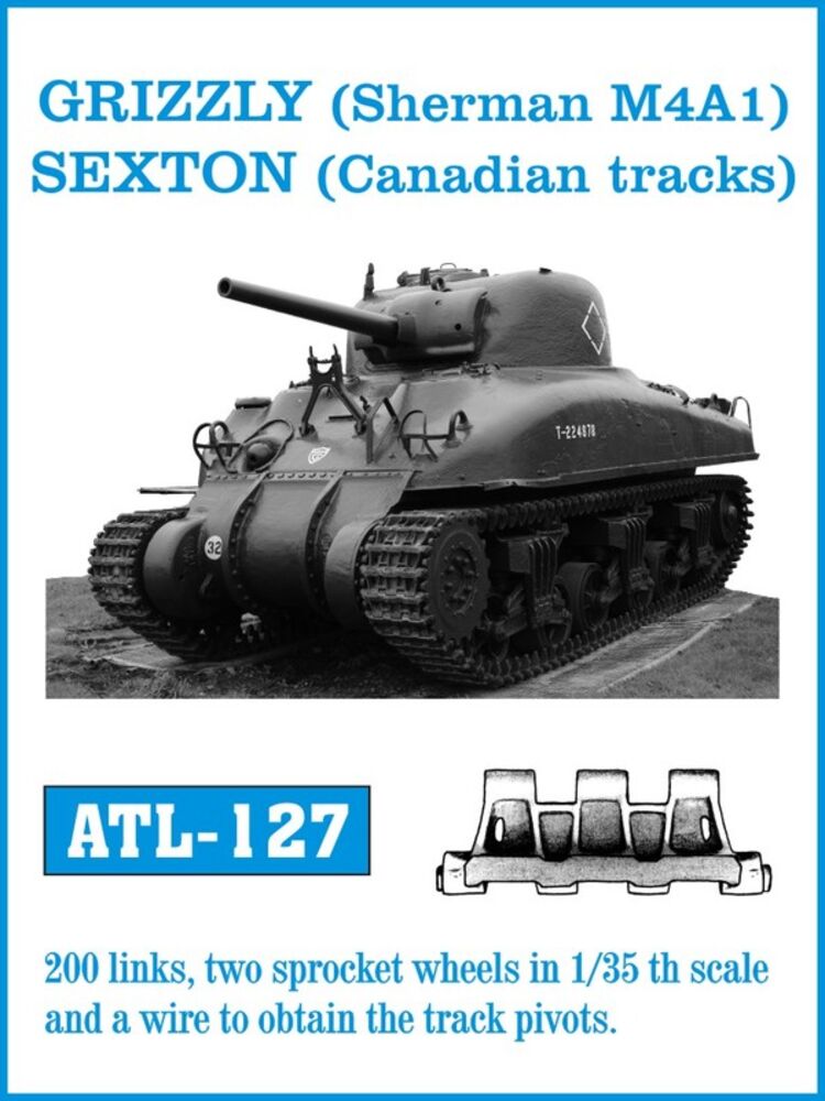 Tracks for GRIZZLY (Sherman M4A1) SEXTON (Canadian tracks)