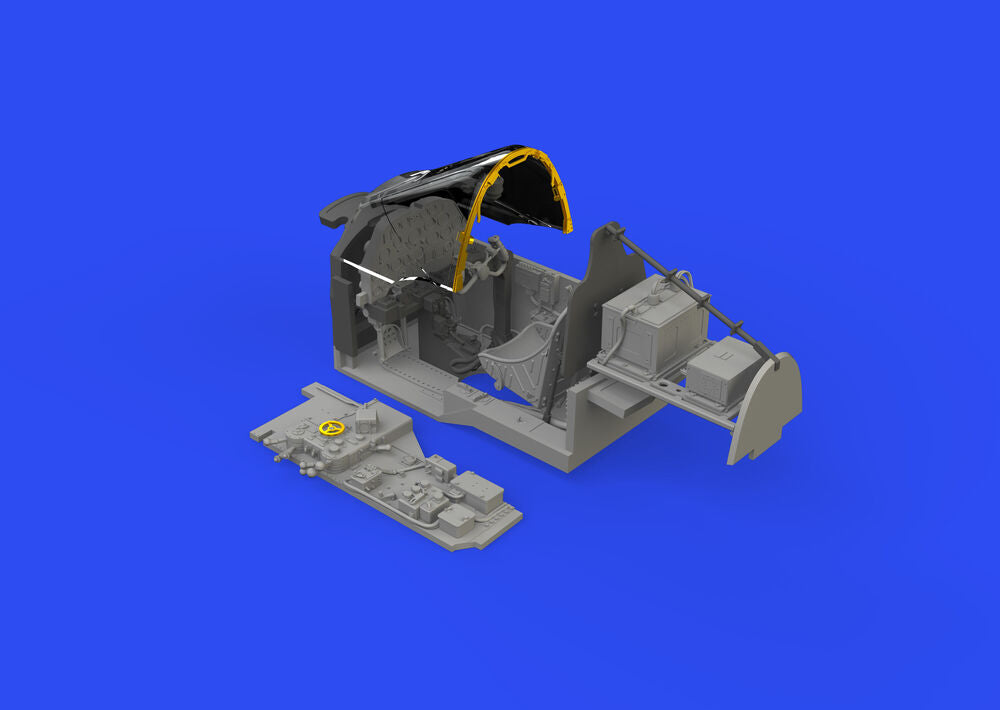 P-38J cockpit PRINT for TAMIYA