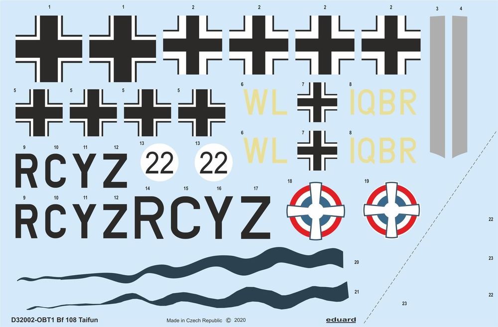 Bf 108 Taifun for Eduard