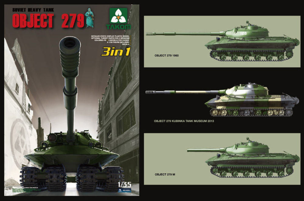 Soviet Heavy Tank Object 279  3in1