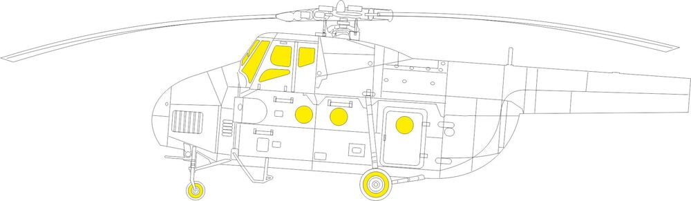 Mi-4A TFace 1/48 TRUMPETER