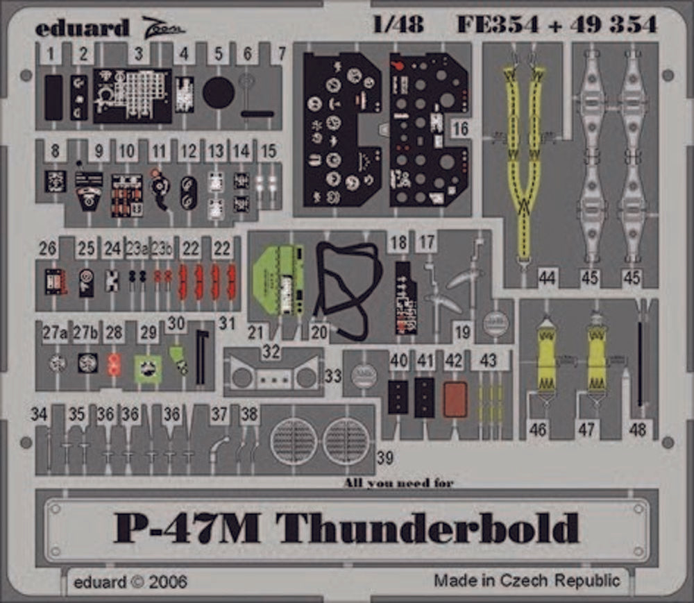 P-47M Thunderbolt F��r Tamiya Bausatz.