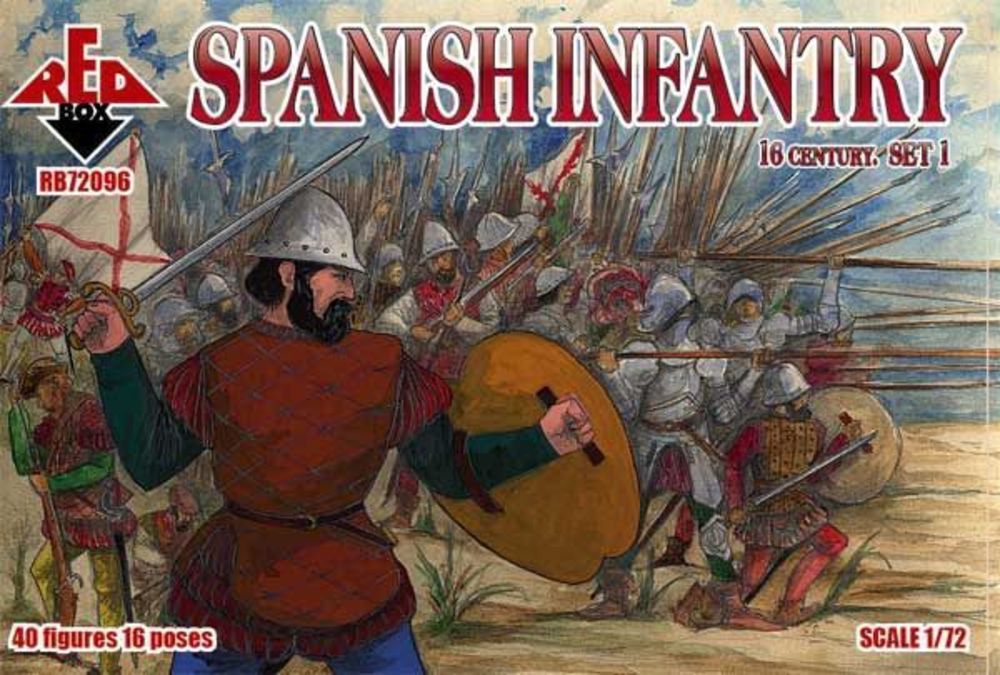 Spanish infantry, 16th century, set 1