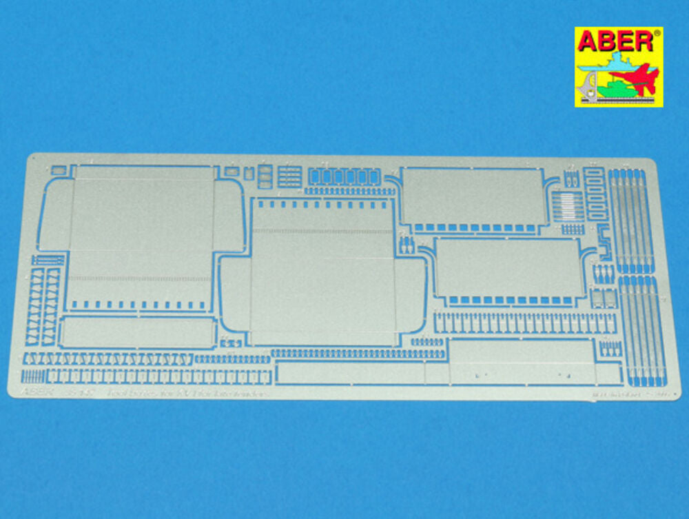 Russian Heavy Tank KV-I vol.5.- Tool boxes for late fenders