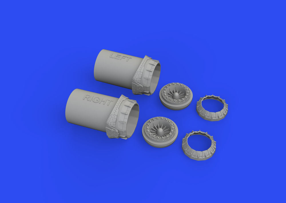 Tornado GR.1 exhaust nozzles 1/72 for EDUARD/REVELL