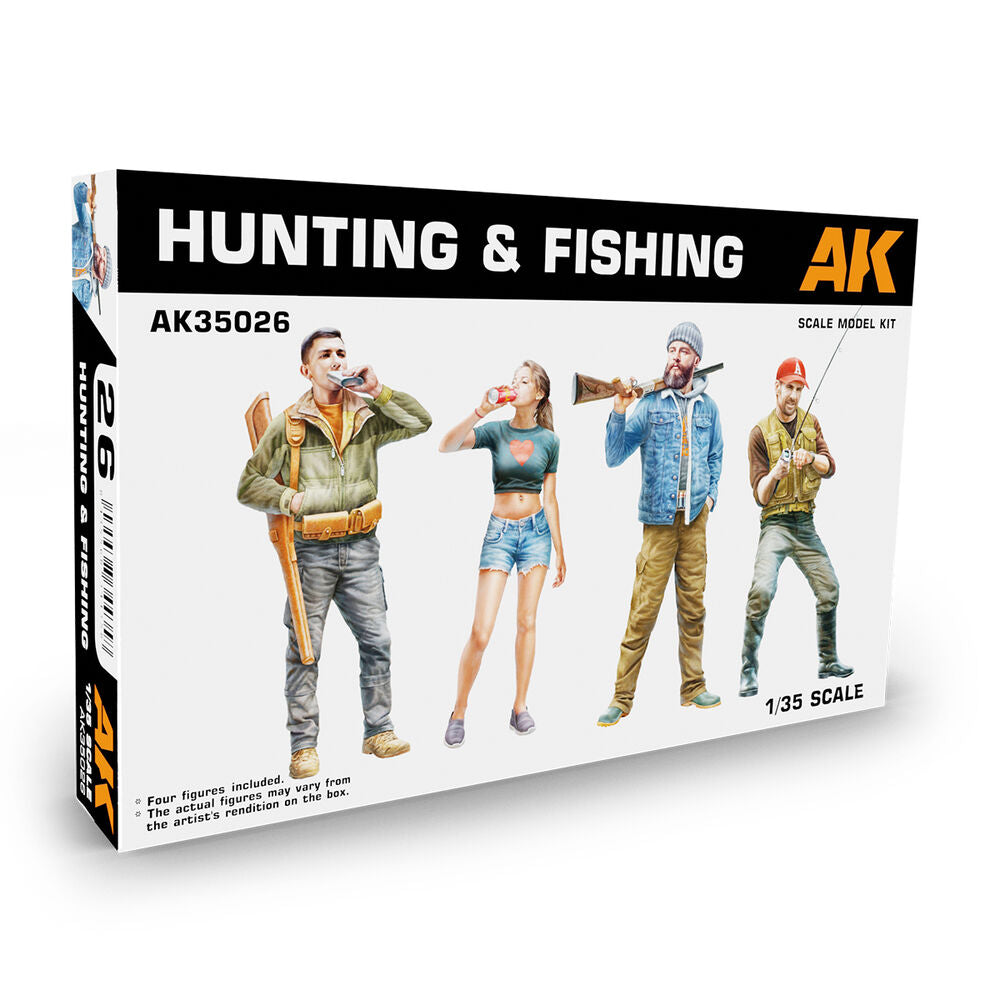 HUNTING & FISHING 1/35 SCALE