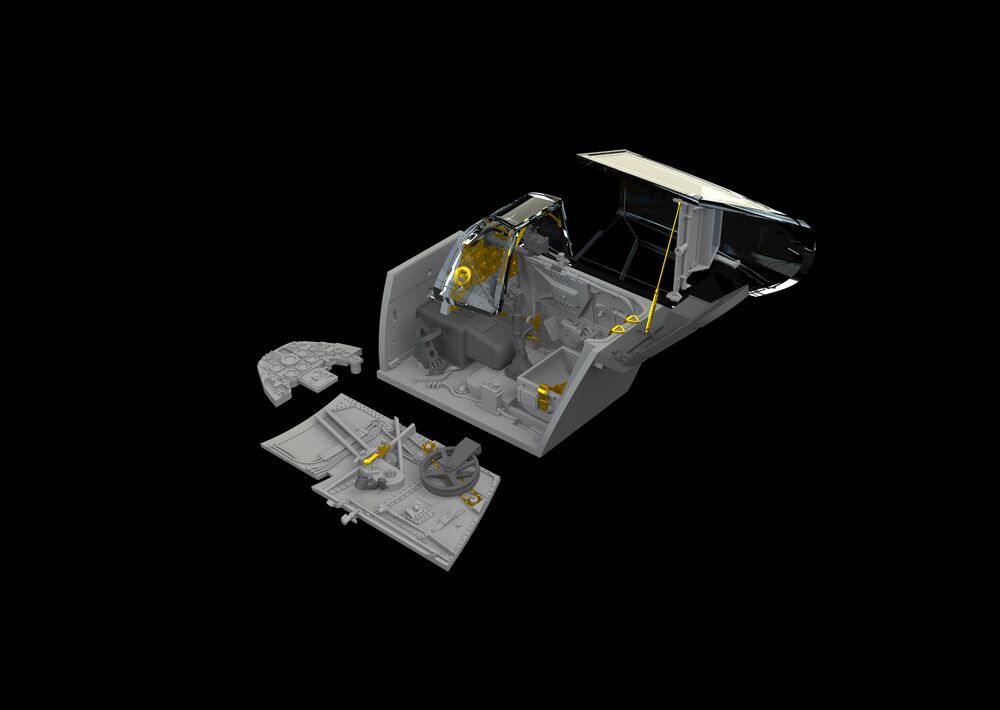 Bf 109G-10 cockpit PRINT 1/48 EDUARD