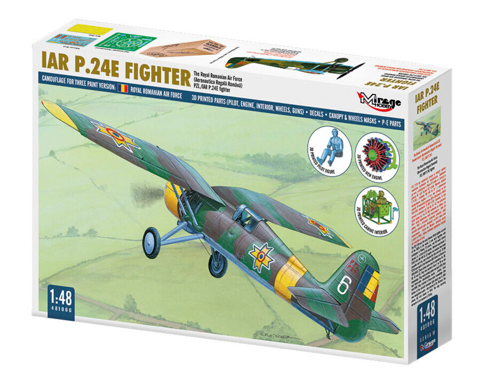 IAR P.24E FIGHTER The Royal Romanian Air Force mit Resin und Foto��tzteilen