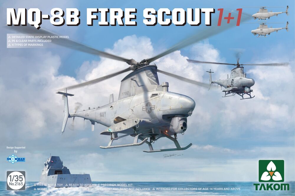 MQ-8B FIRE SCOUT 1+1