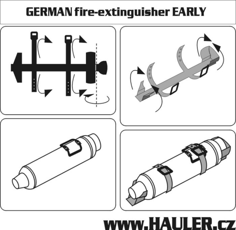 German FIRE EXTINGUISHER Early