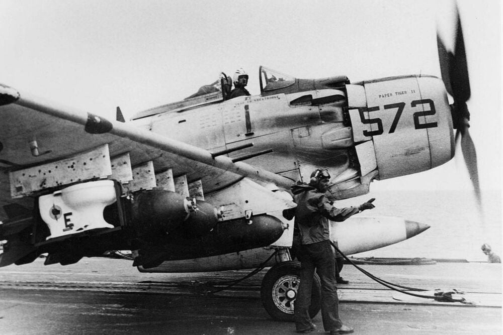 Toilet bomb for Skyraider