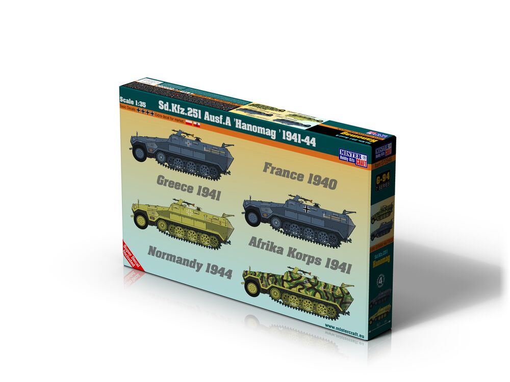 Sd. Kfz 251 1/35 ausf A Hanomag 1941-44