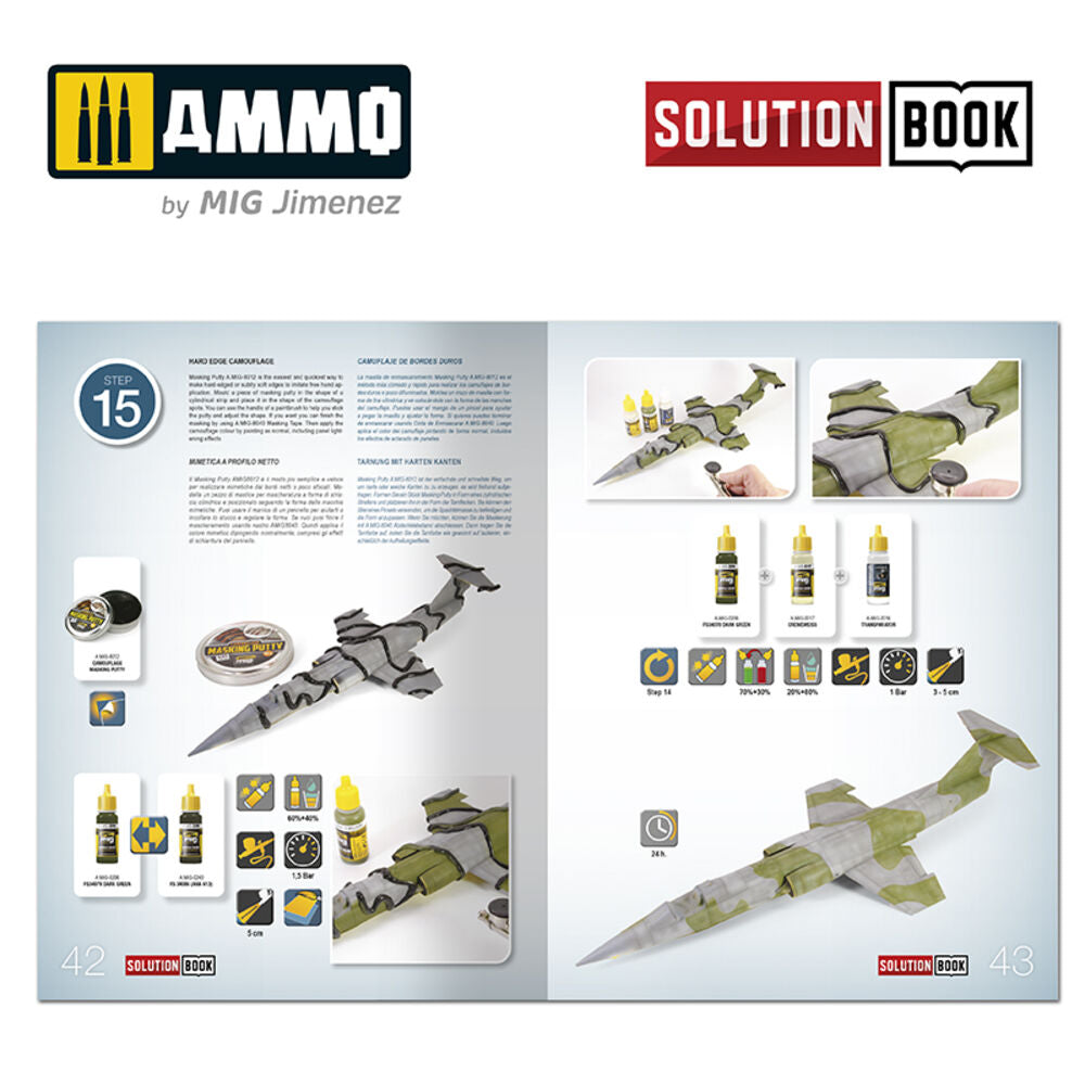 SOLUTION BOOK 15 - How to Paint Italian NATO Aircrafts (Multilingual)