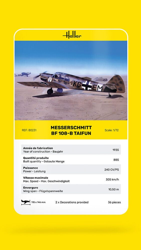 Messerschmitt Bf 108 B Taifun