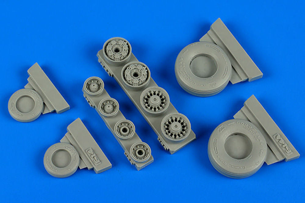 F-14A Tomcat weighted wheels f. HobbyBos