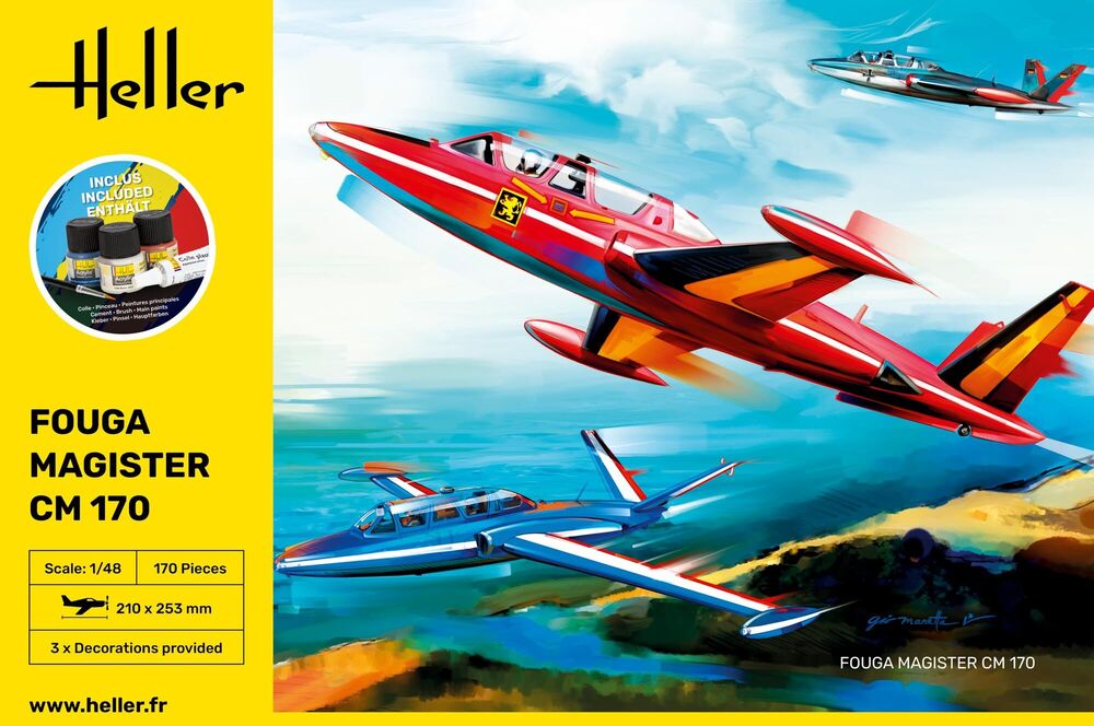 STARTER KIT Fouga Magister CM 170