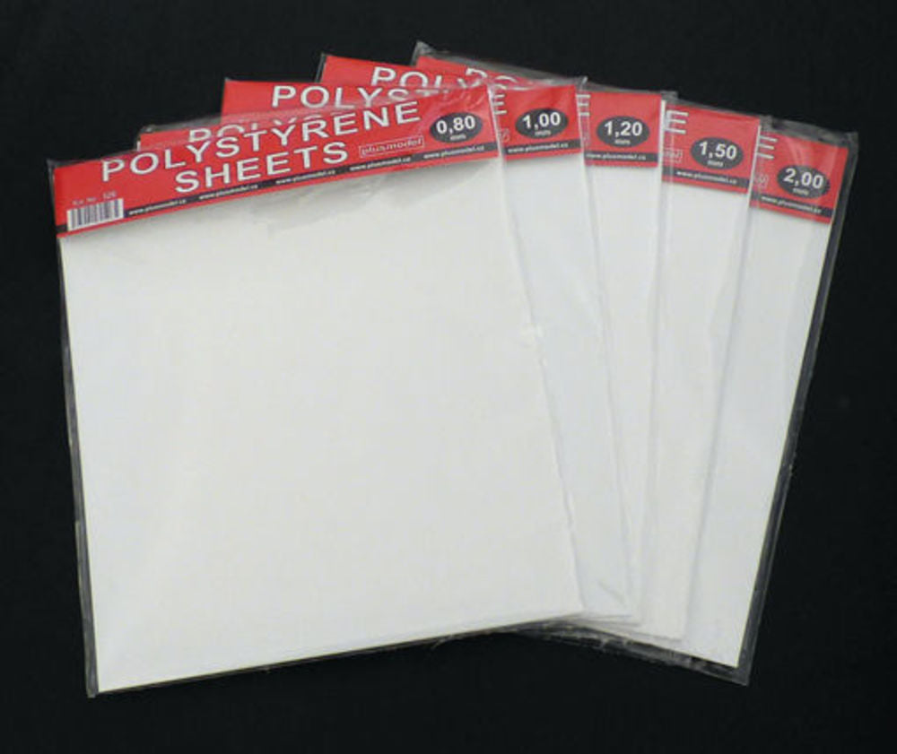 Polystyrene sheets big 1,0mm