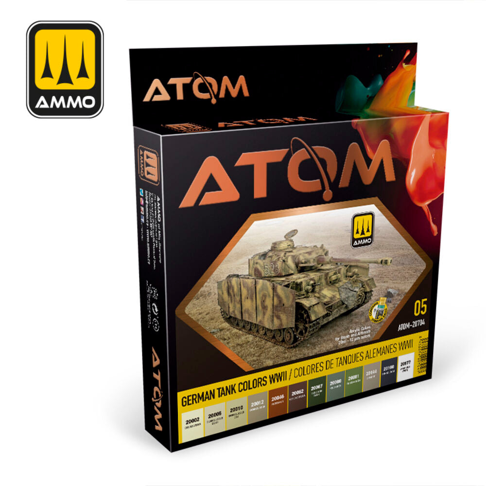 ATOM-German Tank Colors WWII