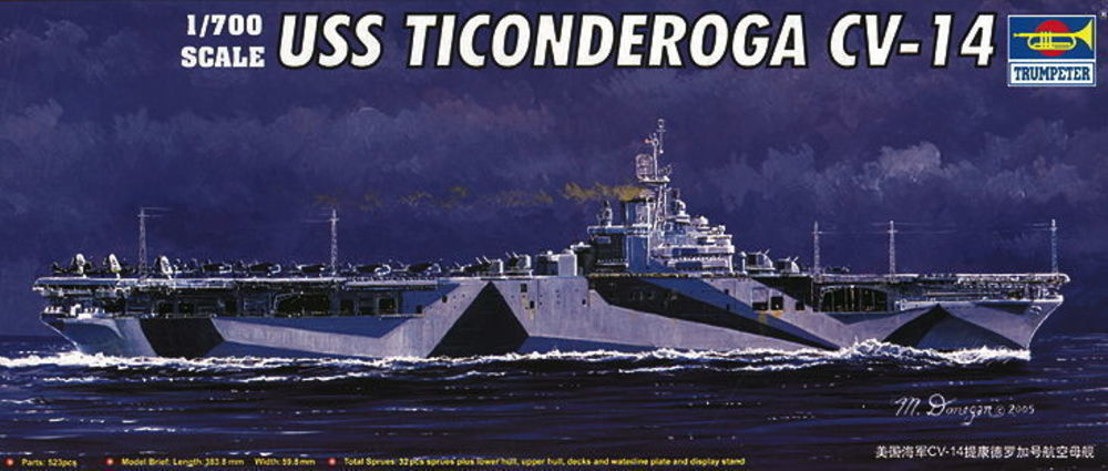 USS Ticonderoga CV-14