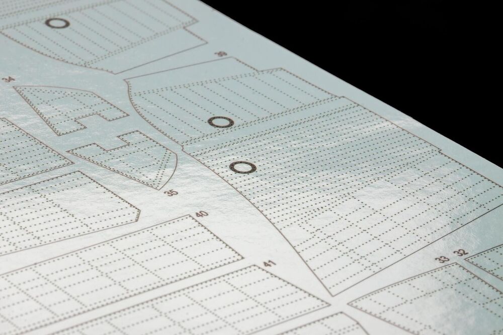 P-38J raised rivets & surface details for TAMIYA