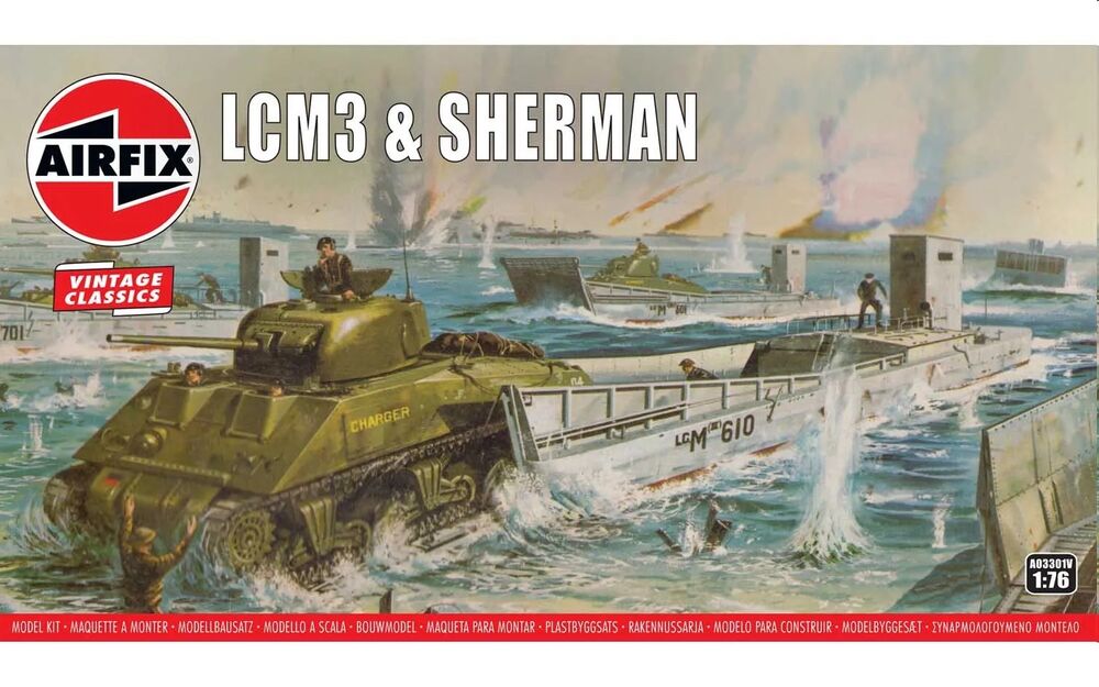 LCM3 & Sherman Tank