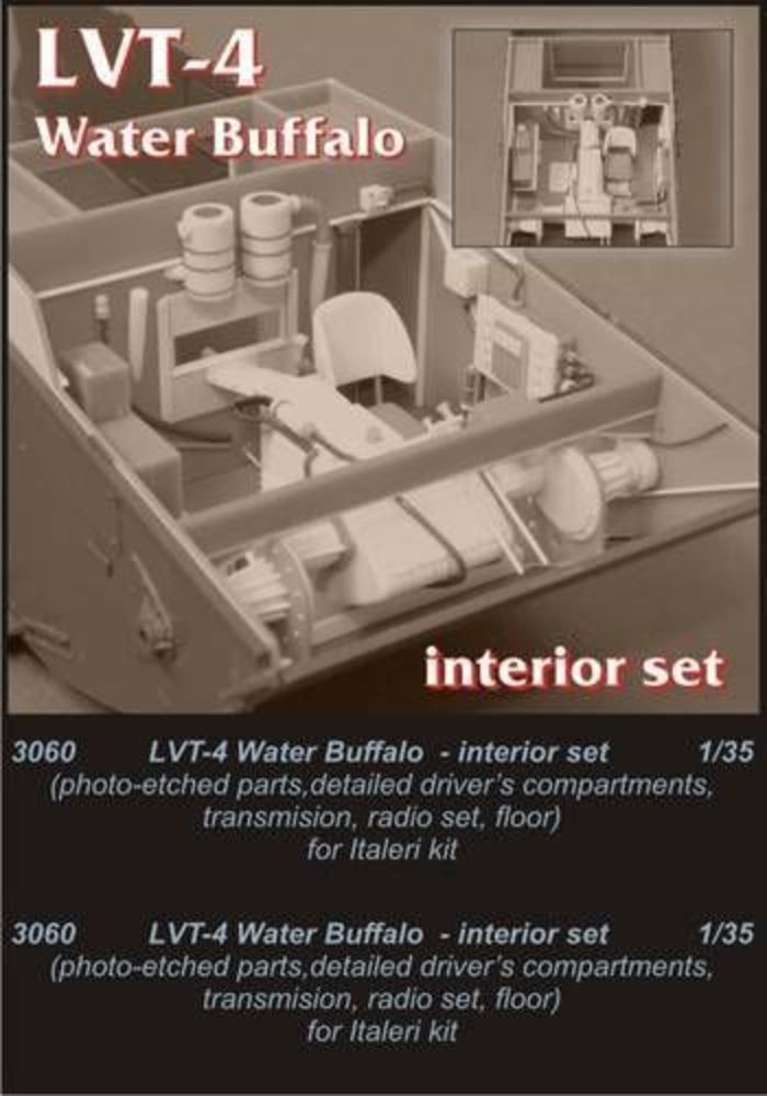 LTV-4 Water Buffalo drivers set f��r Tamiya-Bausatz