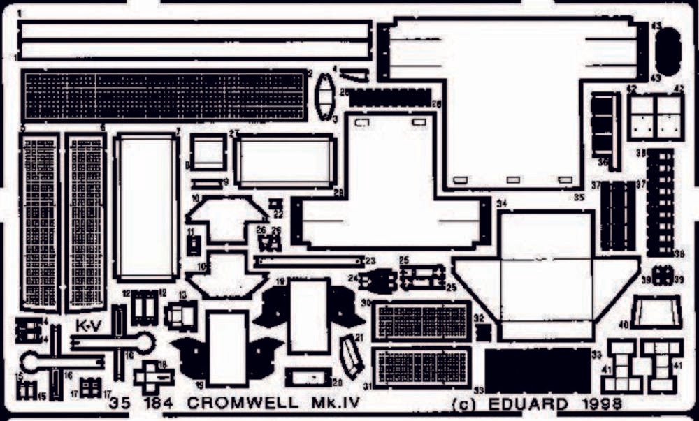 Cromwell MK IV Detailsatz aussen