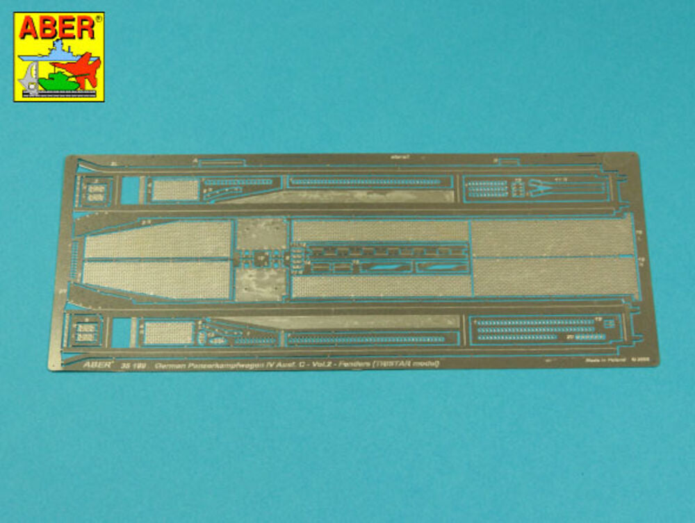 Pz.Kpfw. IV, Ausf.C vol.2 - fenders