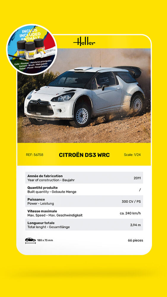 STARTER KIT Citroen DS3 WRC