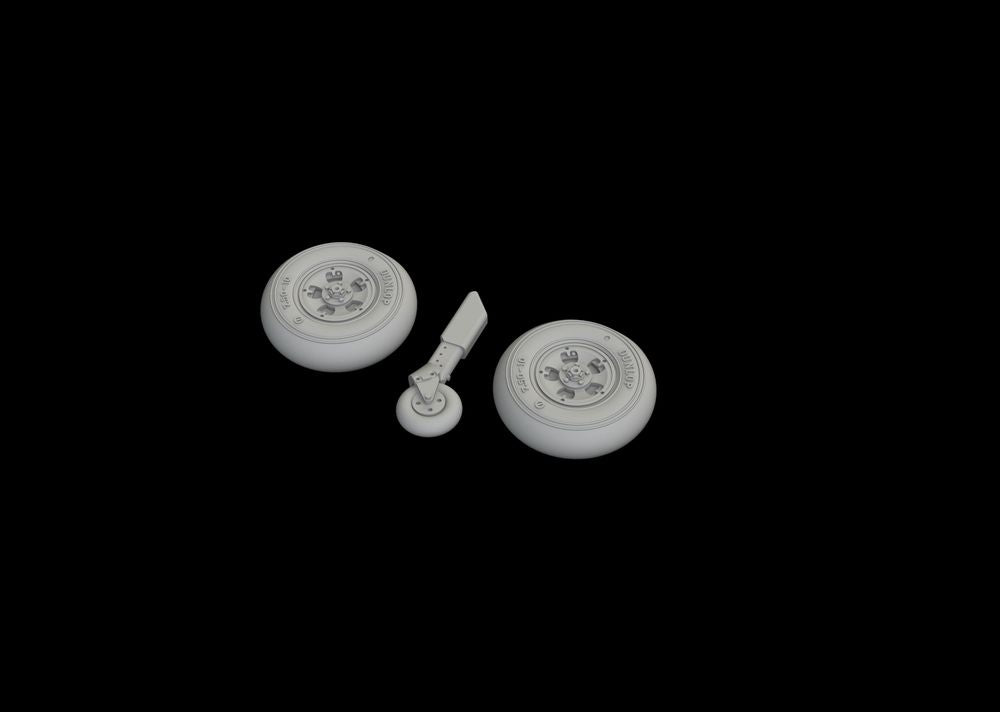 Spitfire Mk.Vc wheels for Airfix