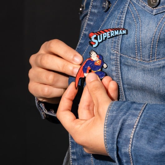 SUPERMAN - Set of 4 Pin's