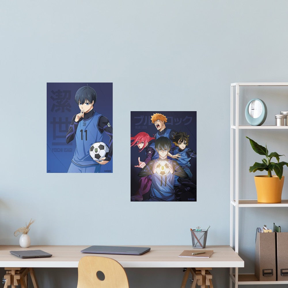 BLUE LOCK - Set of 2 Mini Posters 38x52cm