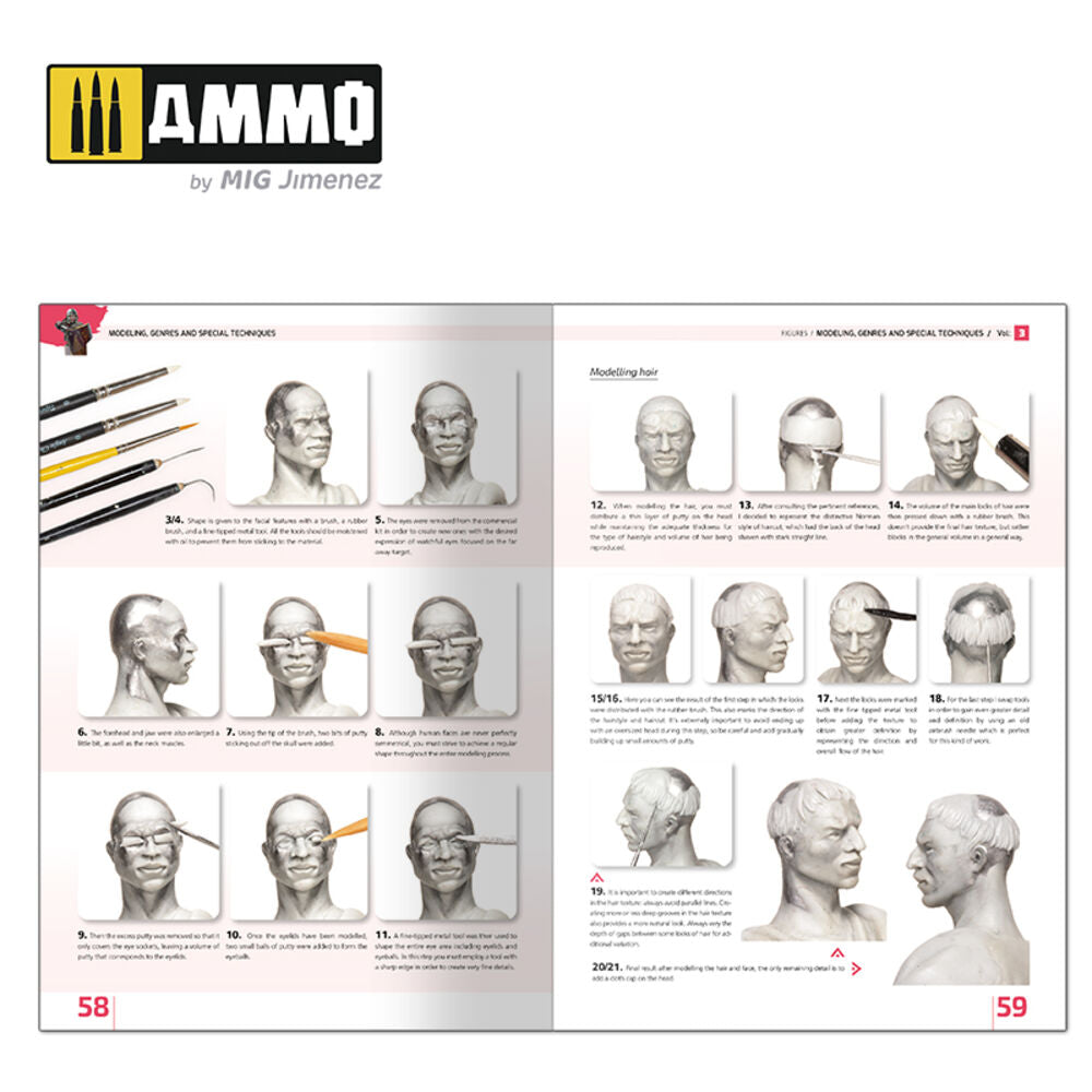 ENCYCLOPEDIA OF FIGURES MODELLING TECHNIQUES - Vol. 3 Modelling, Genres and Special Techniques (Eng)