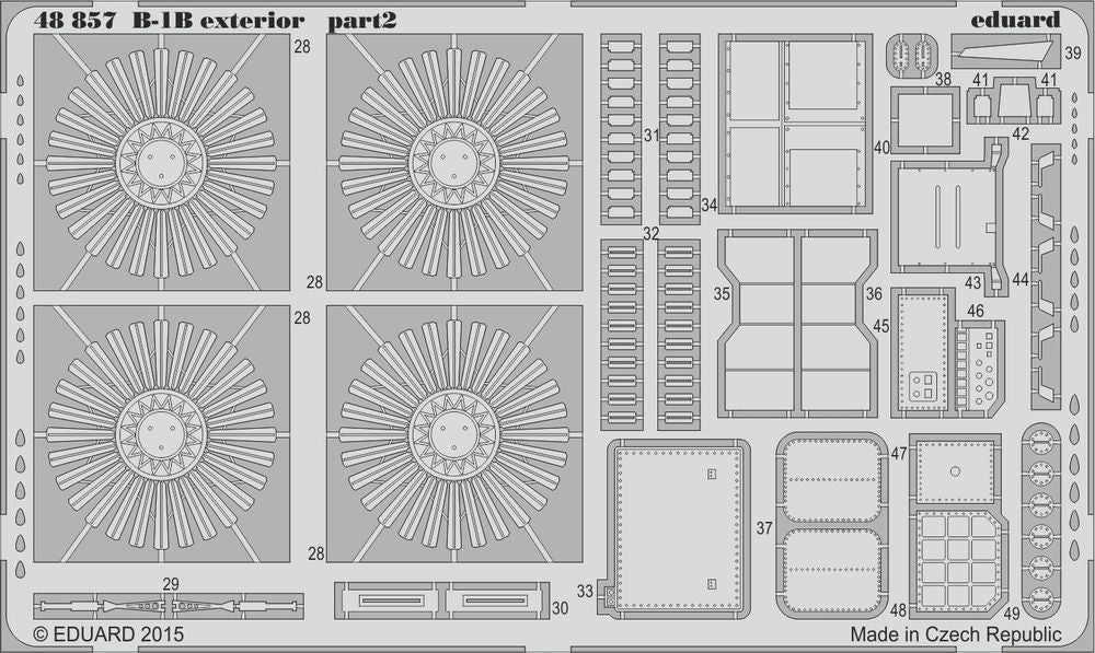 B-1B exterior for Revell