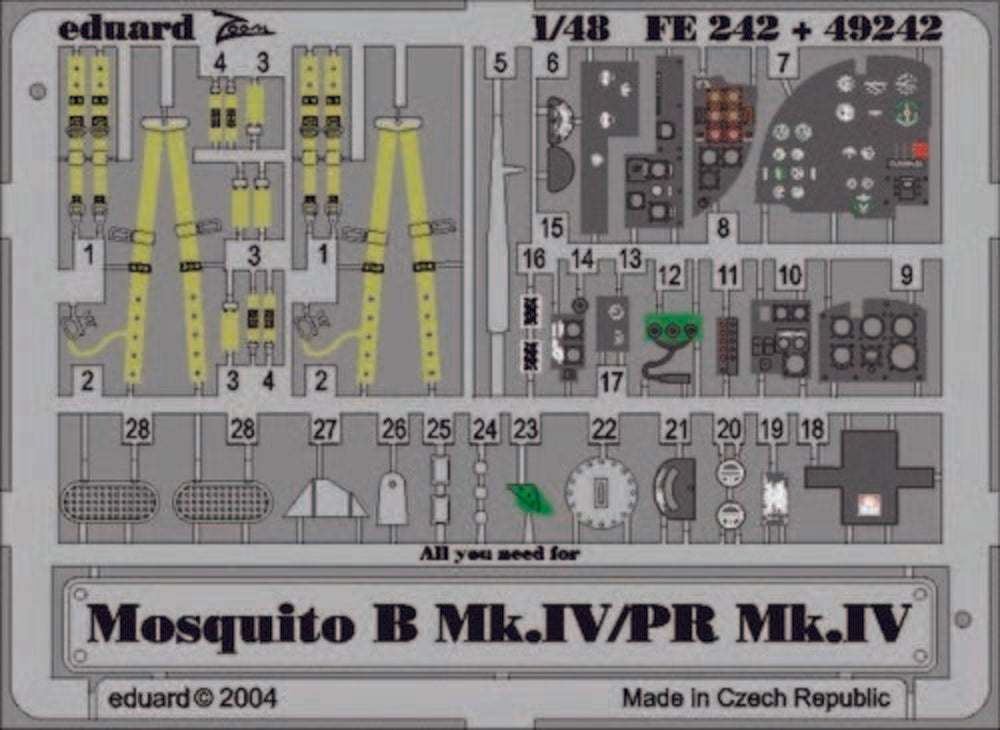 Mosquito B.Mk.IV/PR Mk.IV f��r Tamiya Bausatz