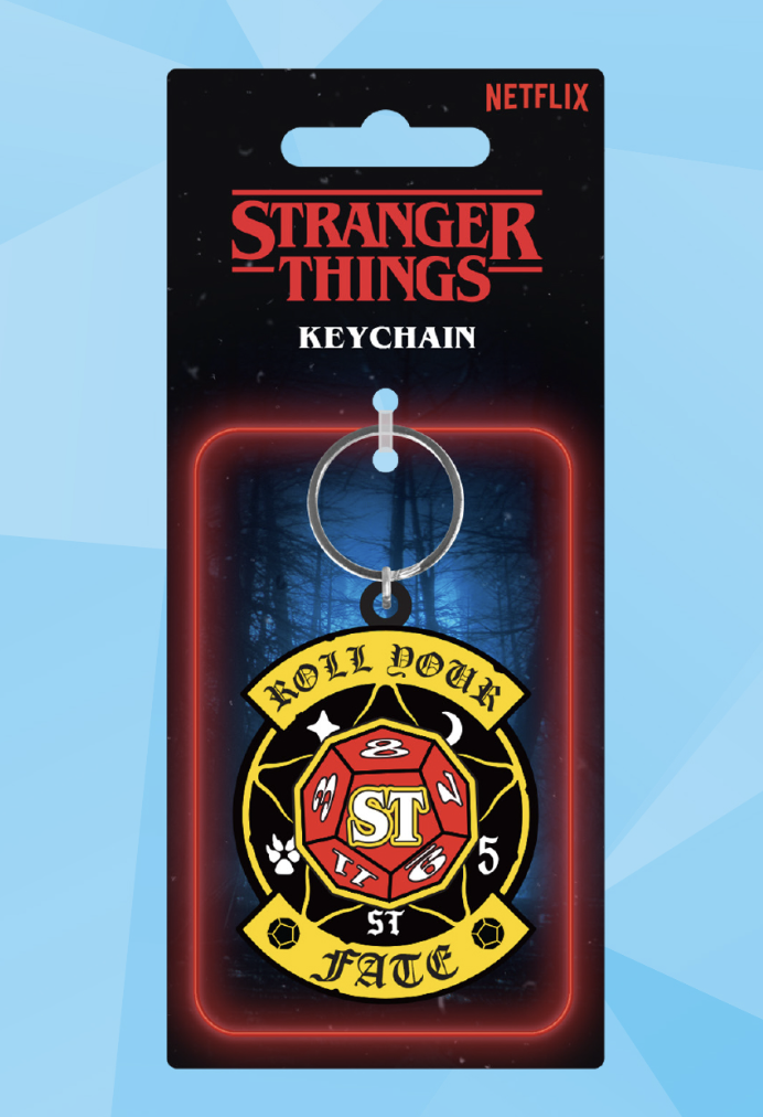 STRANGER THINGS - 'Spinner' 3D Keychain